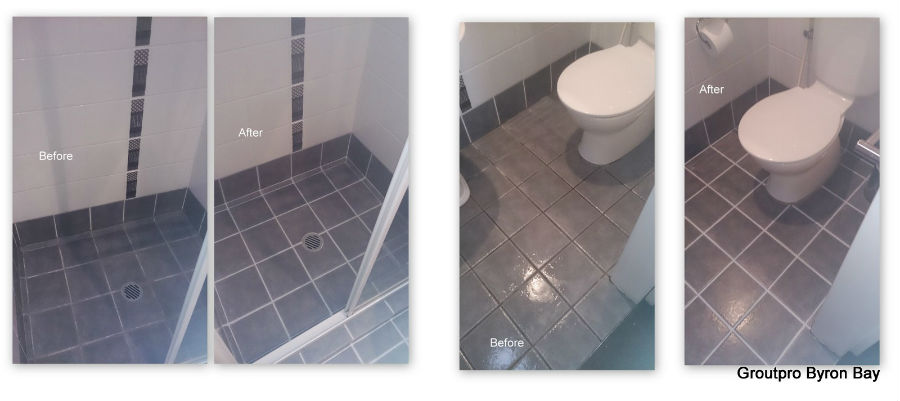 Before and After by Byron Bay GroutPro boys