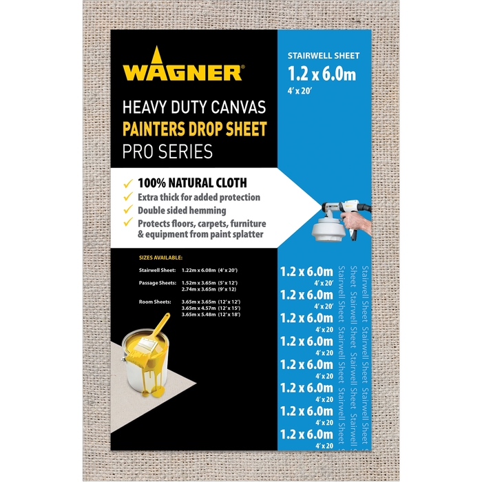 Wagner Heavy Duty Canvas Drop Sheet